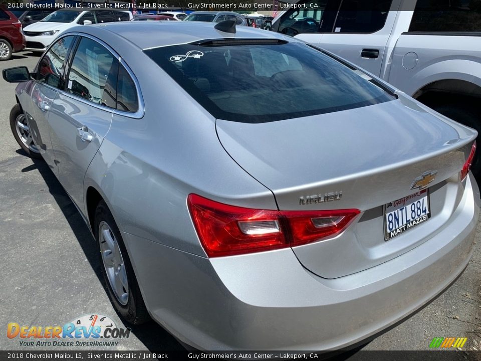 2018 Chevrolet Malibu LS Silver Ice Metallic / Jet Black Photo #5