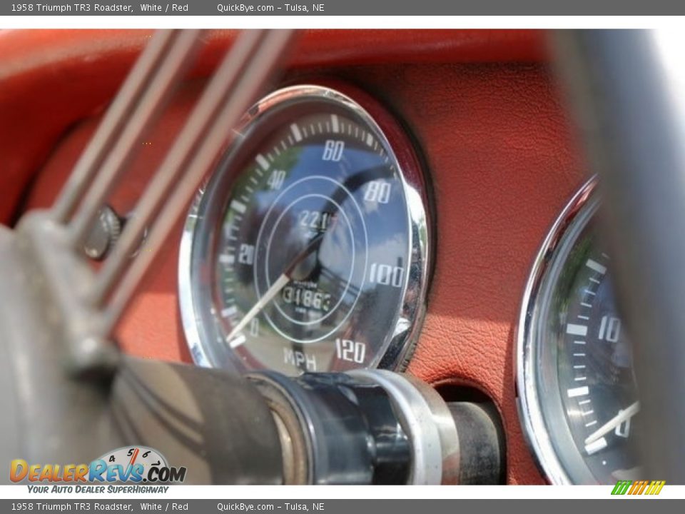 1958 Triumph TR3 Roadster Gauges Photo #9