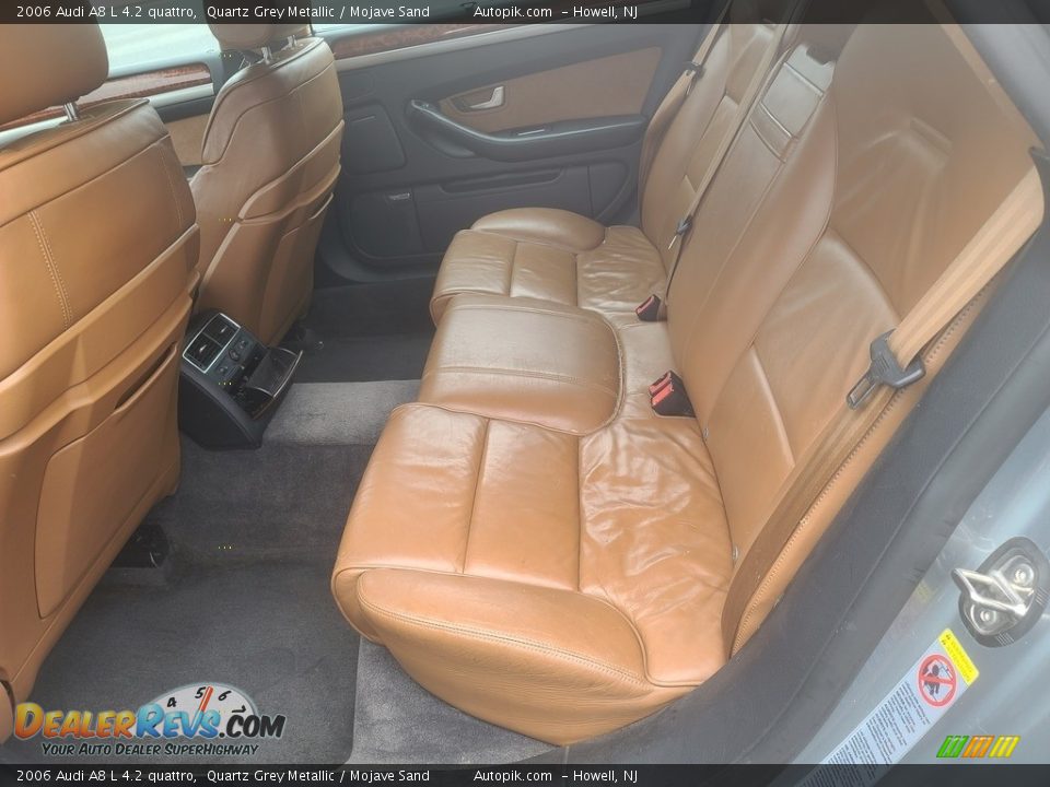 2006 Audi A8 L 4.2 quattro Quartz Grey Metallic / Mojave Sand Photo #16