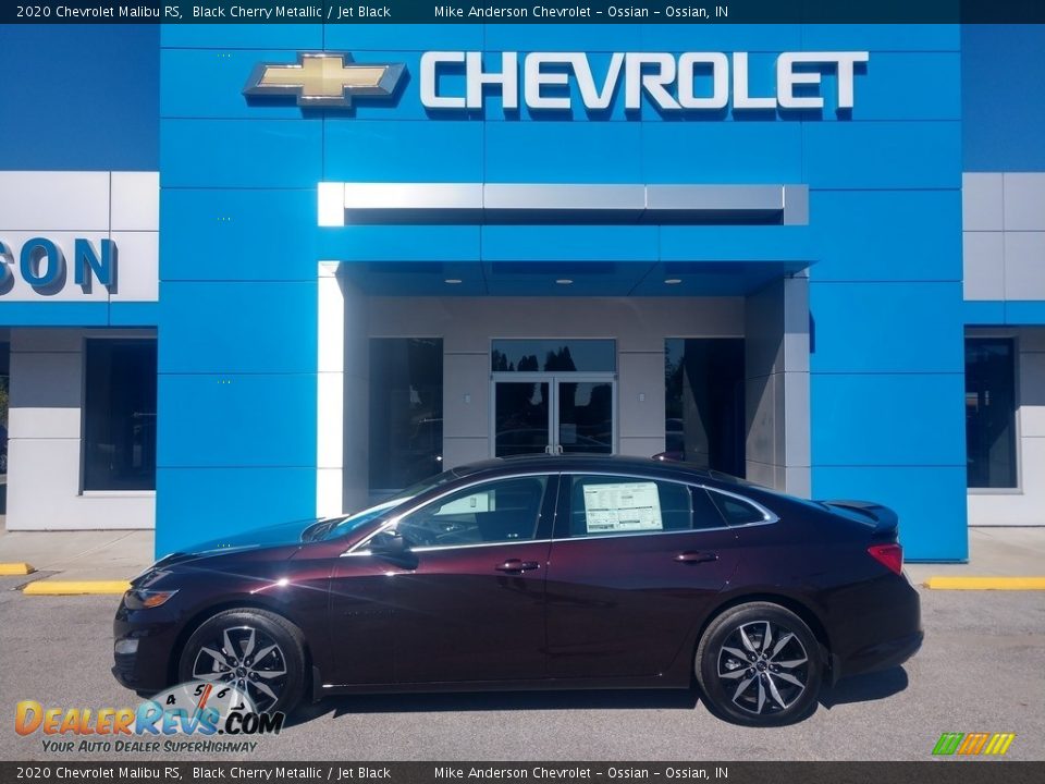 2020 Chevrolet Malibu RS Black Cherry Metallic / Jet Black Photo #1