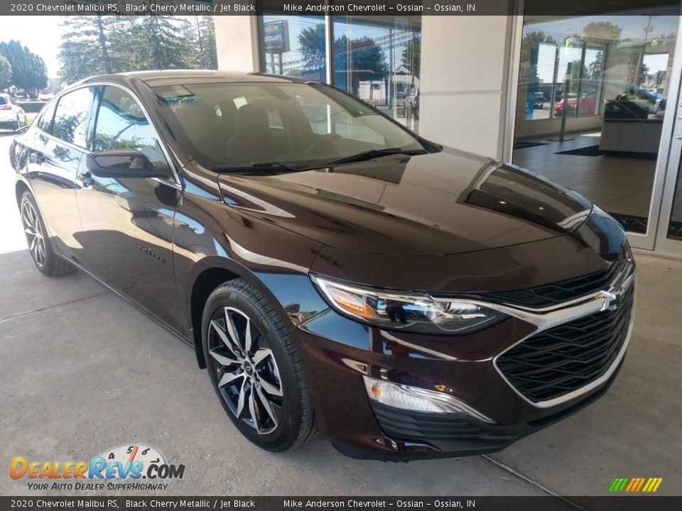 2020 Chevrolet Malibu RS Black Cherry Metallic / Jet Black Photo #2