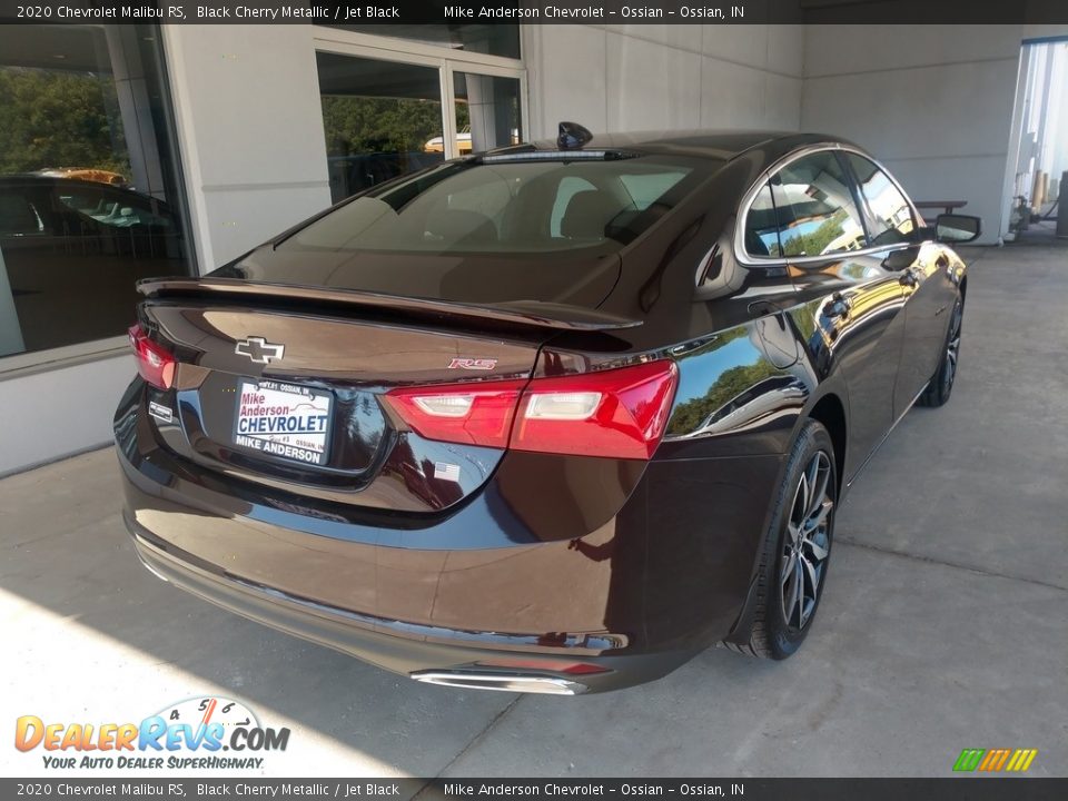 2020 Chevrolet Malibu RS Black Cherry Metallic / Jet Black Photo #4