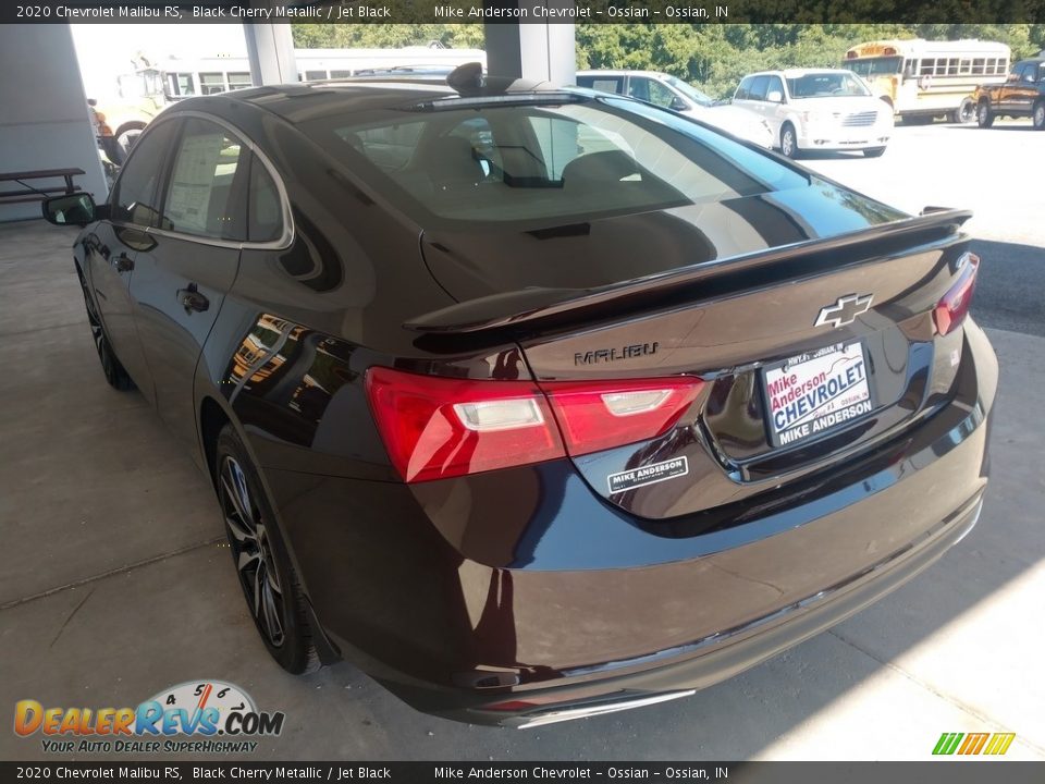 2020 Chevrolet Malibu RS Black Cherry Metallic / Jet Black Photo #7