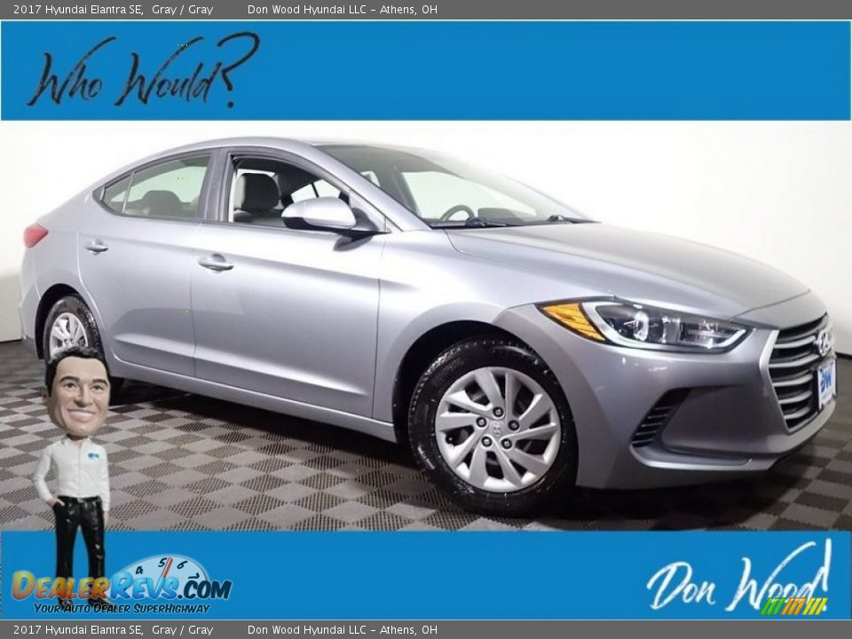 2017 Hyundai Elantra SE Gray / Gray Photo #1