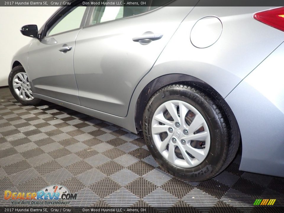 2017 Hyundai Elantra SE Gray / Gray Photo #10