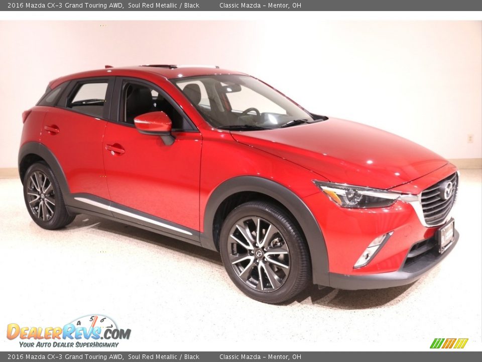 Front 3/4 View of 2016 Mazda CX-3 Grand Touring AWD Photo #1