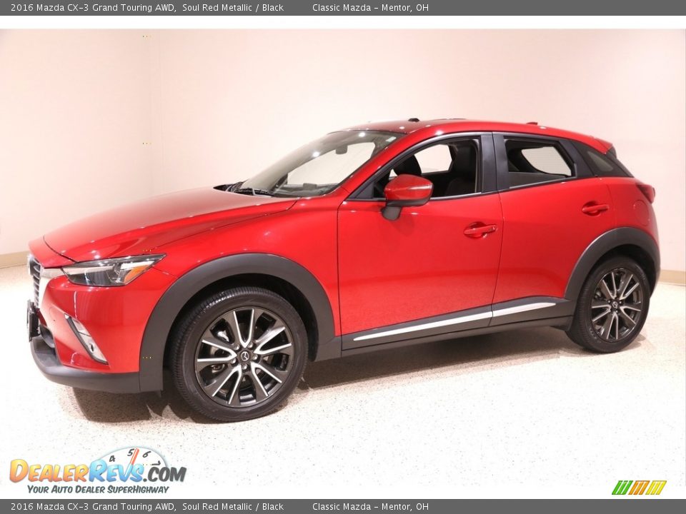 Soul Red Metallic 2016 Mazda CX-3 Grand Touring AWD Photo #3