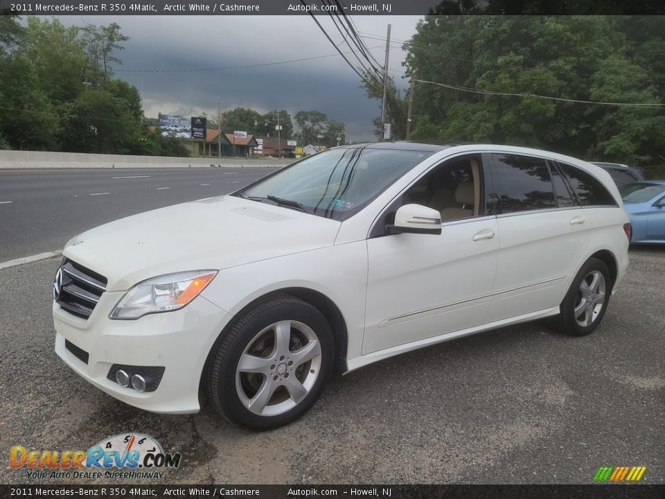 2011 Mercedes-Benz R 350 4Matic Arctic White / Cashmere Photo #6