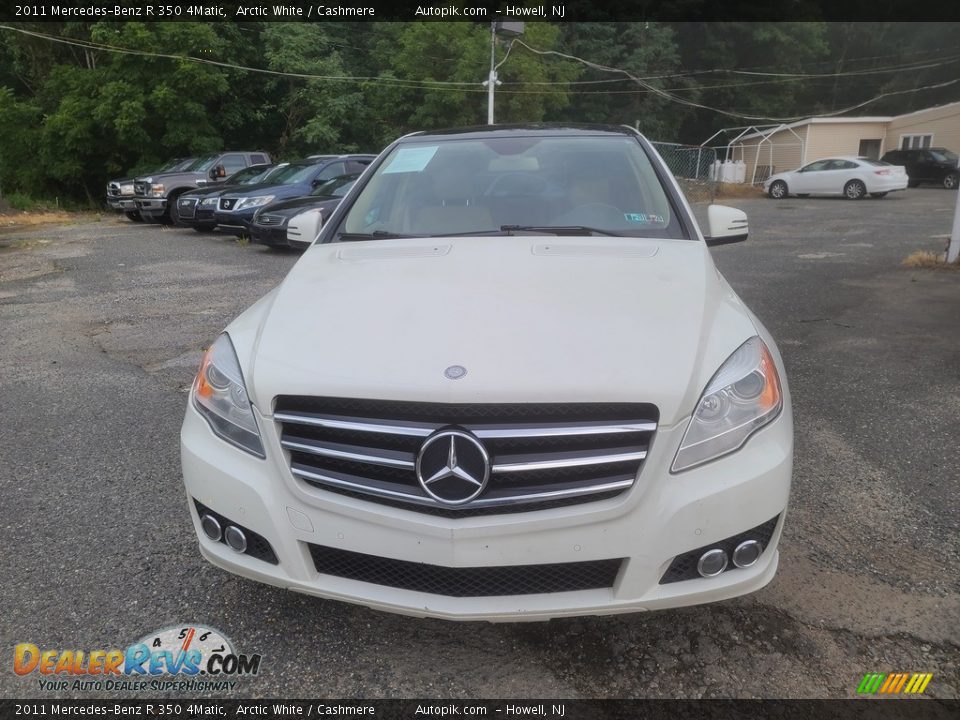 2011 Mercedes-Benz R 350 4Matic Arctic White / Cashmere Photo #7