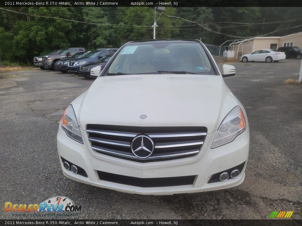 2011 Mercedes-Benz R 350 4Matic Arctic White / Cashmere Photo #7