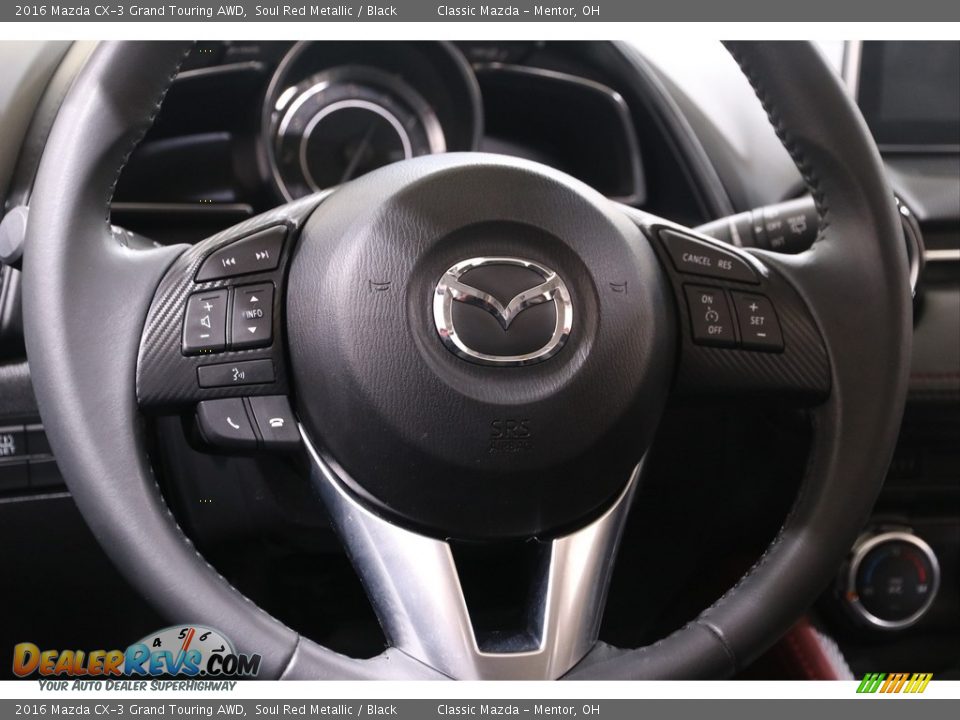 2016 Mazda CX-3 Grand Touring AWD Steering Wheel Photo #7