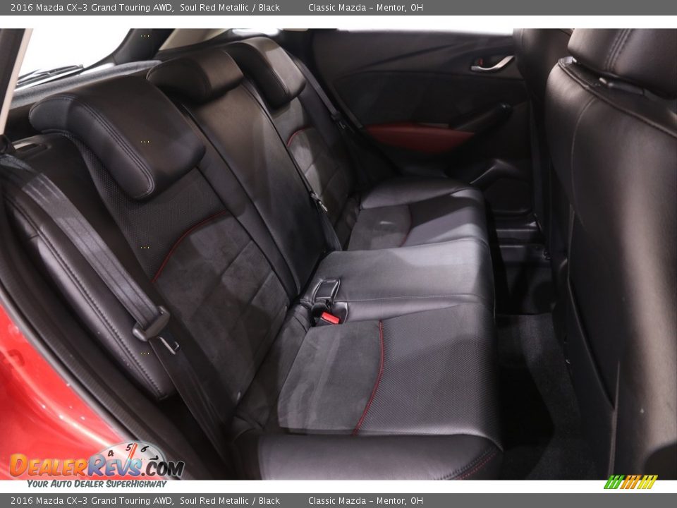 Rear Seat of 2016 Mazda CX-3 Grand Touring AWD Photo #16