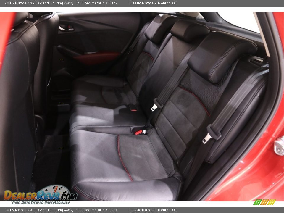 Rear Seat of 2016 Mazda CX-3 Grand Touring AWD Photo #17