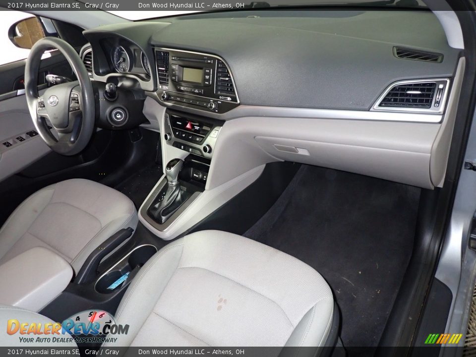 2017 Hyundai Elantra SE Gray / Gray Photo #26
