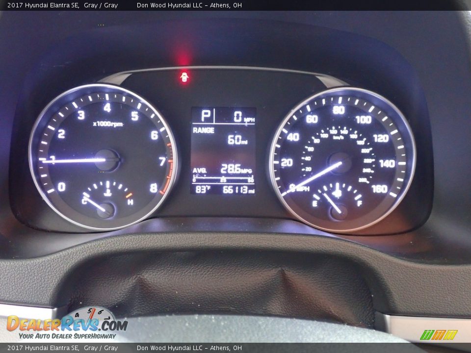 2017 Hyundai Elantra SE Gray / Gray Photo #27
