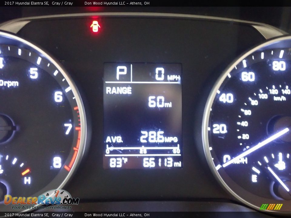 2017 Hyundai Elantra SE Gray / Gray Photo #28