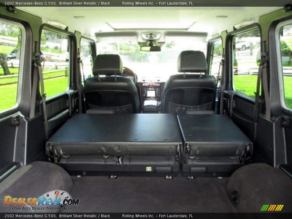 2002 Mercedes-Benz G 500 Brilliant Silver Metallic / Black Photo #30