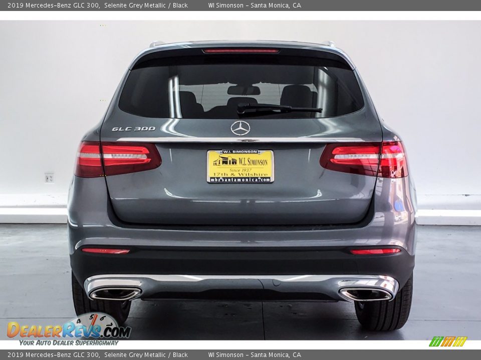 2019 Mercedes-Benz GLC 300 Selenite Grey Metallic / Black Photo #3