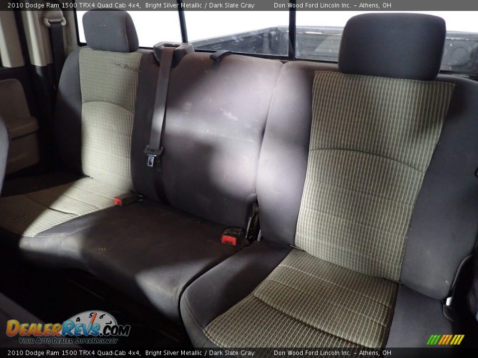 2010 Dodge Ram 1500 TRX4 Quad Cab 4x4 Bright Silver Metallic / Dark Slate Gray Photo #30