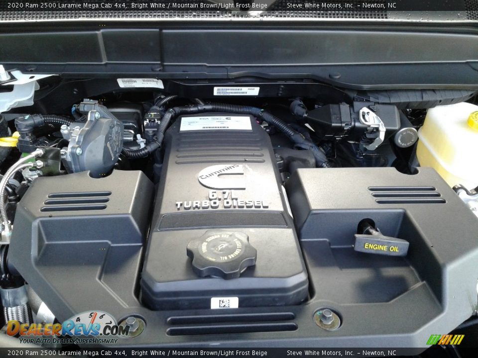 2020 Ram 2500 Laramie Mega Cab 4x4 6.7 Liter OHV 24-Valve Cummins Turbo-Diesel Inline 6 Cylinder Engine Photo #10