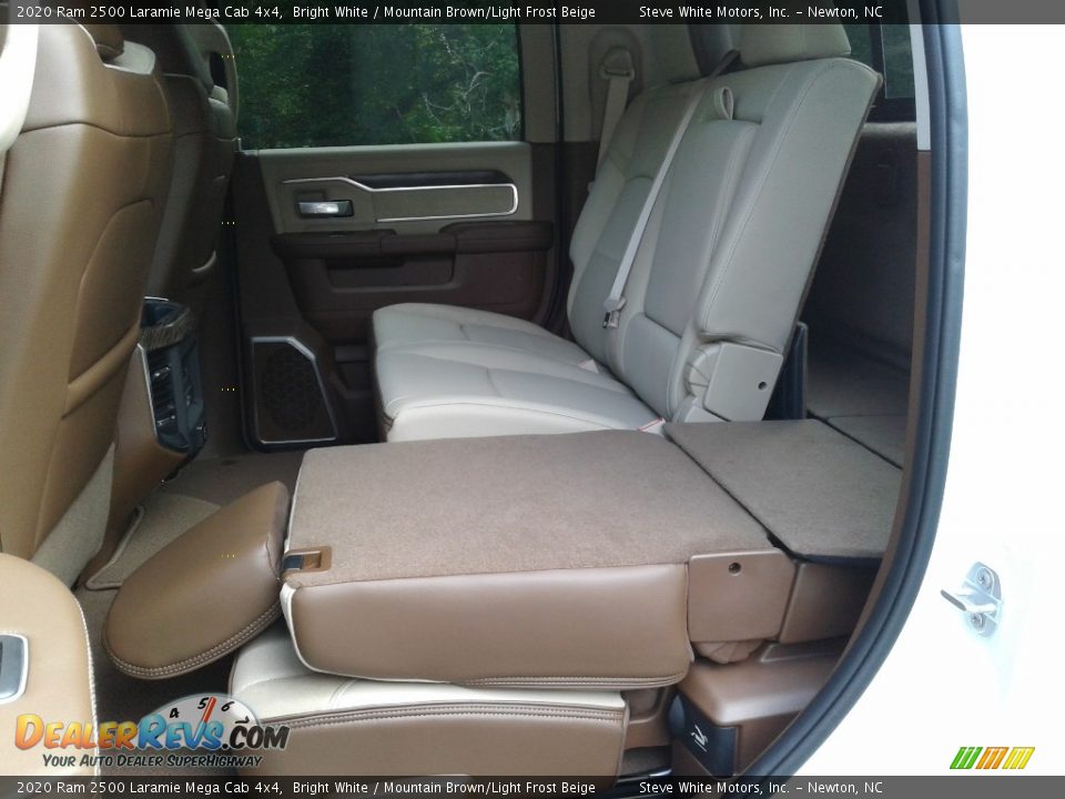 Rear Seat of 2020 Ram 2500 Laramie Mega Cab 4x4 Photo #15