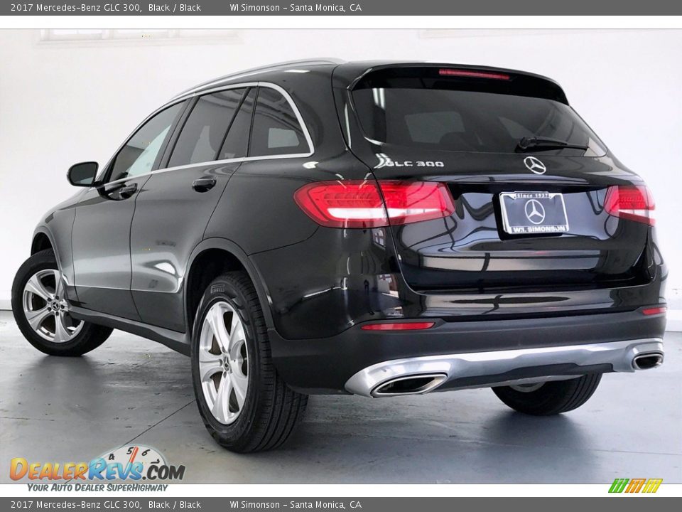 2017 Mercedes-Benz GLC 300 Black / Black Photo #10