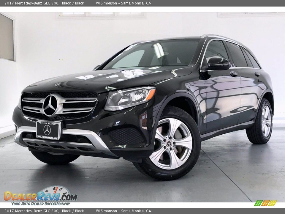 2017 Mercedes-Benz GLC 300 Black / Black Photo #12