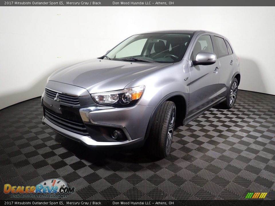 2017 Mitsubishi Outlander Sport ES Mercury Gray / Black Photo #6