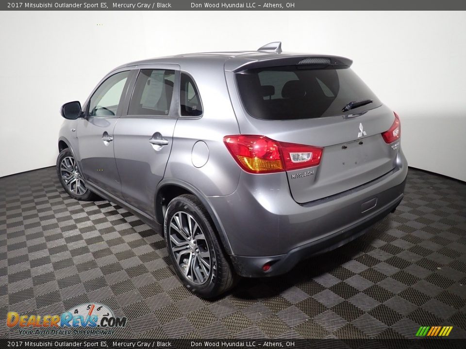 2017 Mitsubishi Outlander Sport ES Mercury Gray / Black Photo #9