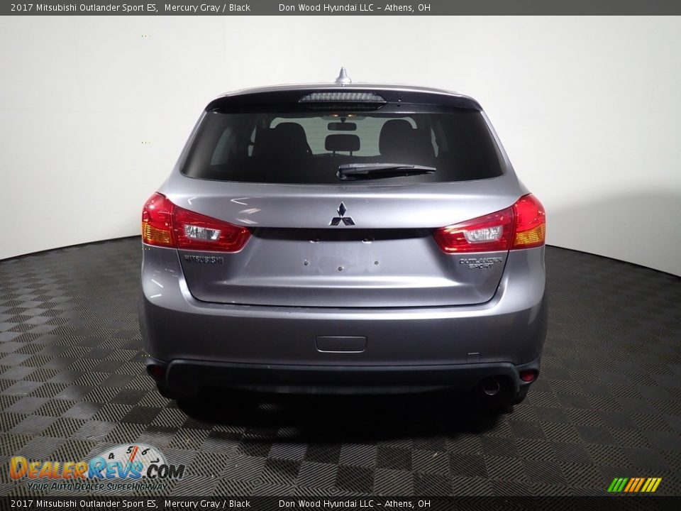 2017 Mitsubishi Outlander Sport ES Mercury Gray / Black Photo #10