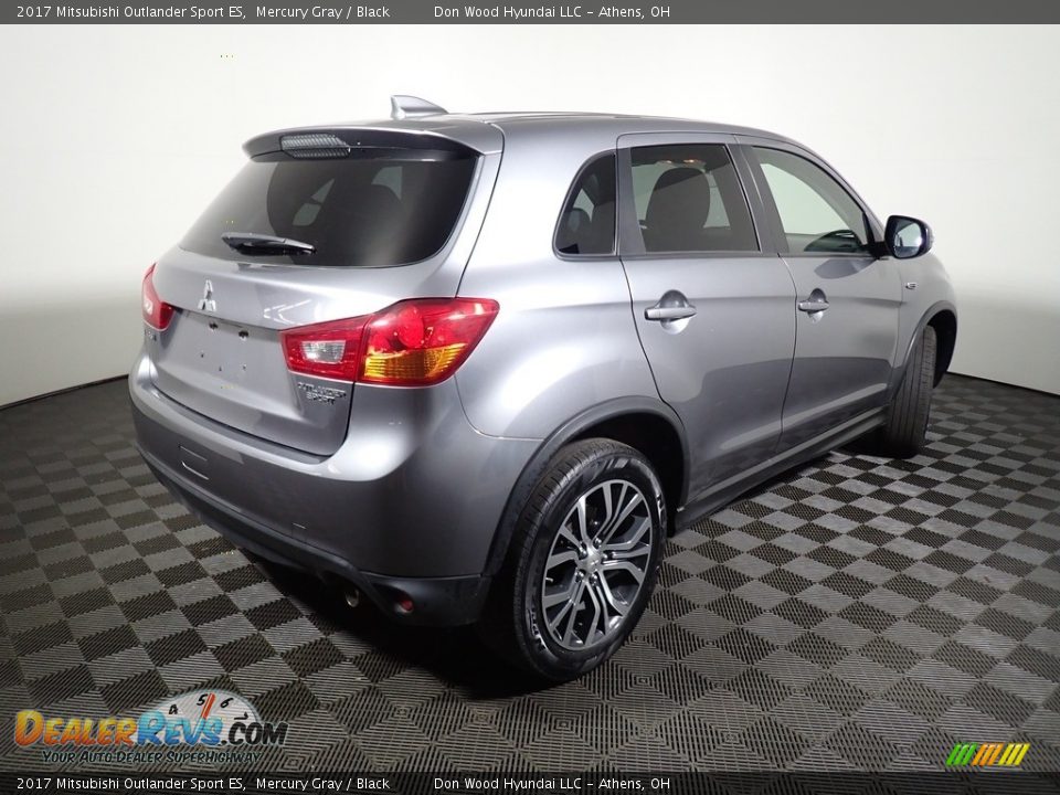 2017 Mitsubishi Outlander Sport ES Mercury Gray / Black Photo #13