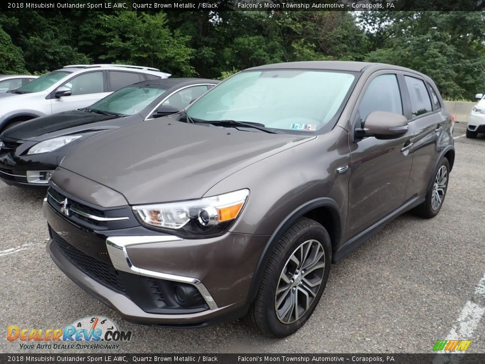 2018 Mitsubishi Outlander Sport LE AWC Quartz Brown Metallic / Black Photo #1