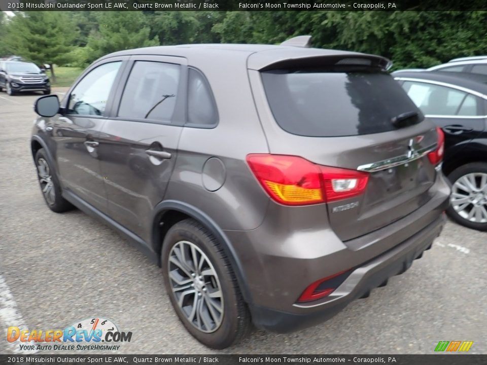 2018 Mitsubishi Outlander Sport LE AWC Quartz Brown Metallic / Black Photo #2