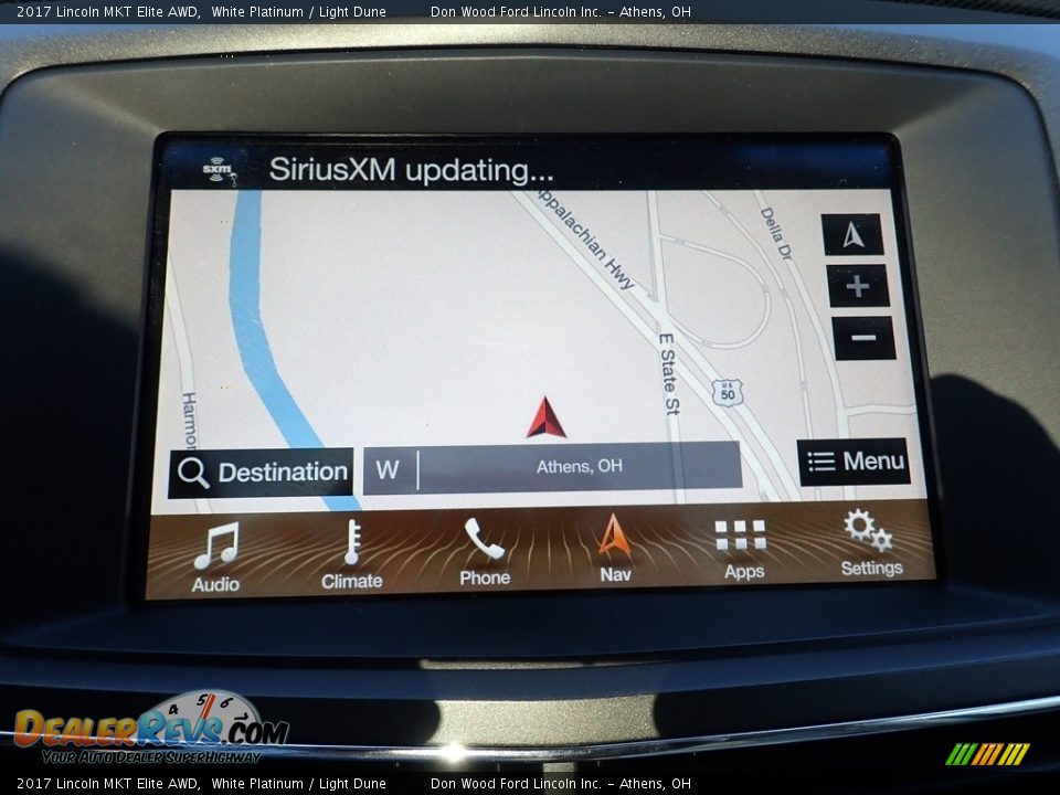 Navigation of 2017 Lincoln MKT Elite AWD Photo #4