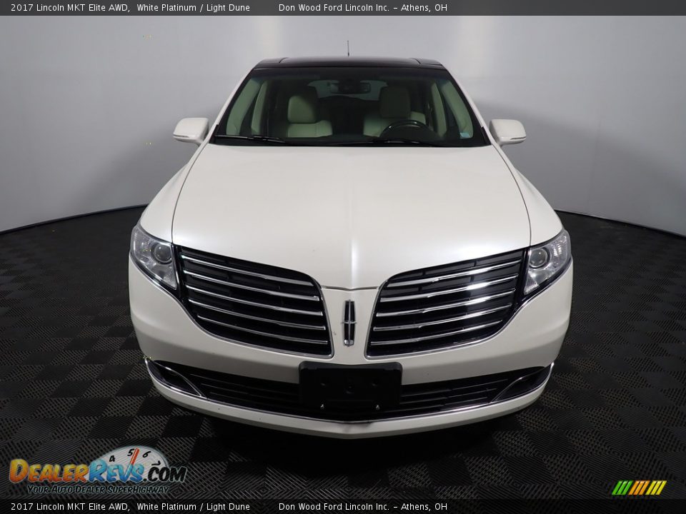 2017 Lincoln MKT Elite AWD White Platinum / Light Dune Photo #8