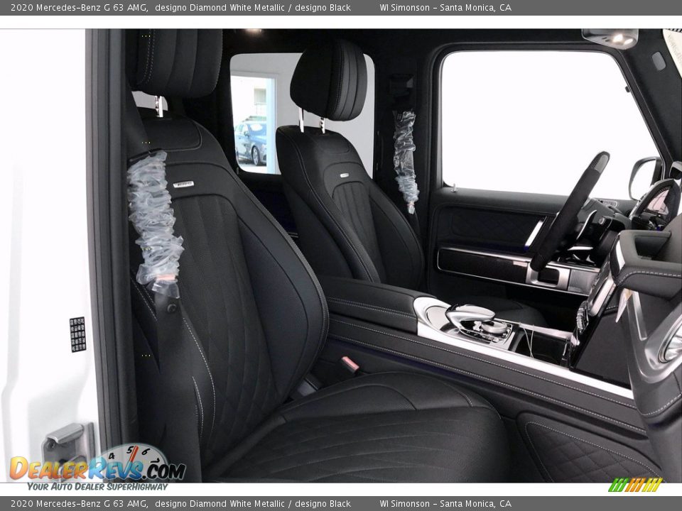 2020 Mercedes-Benz G 63 AMG designo Diamond White Metallic / designo Black Photo #5