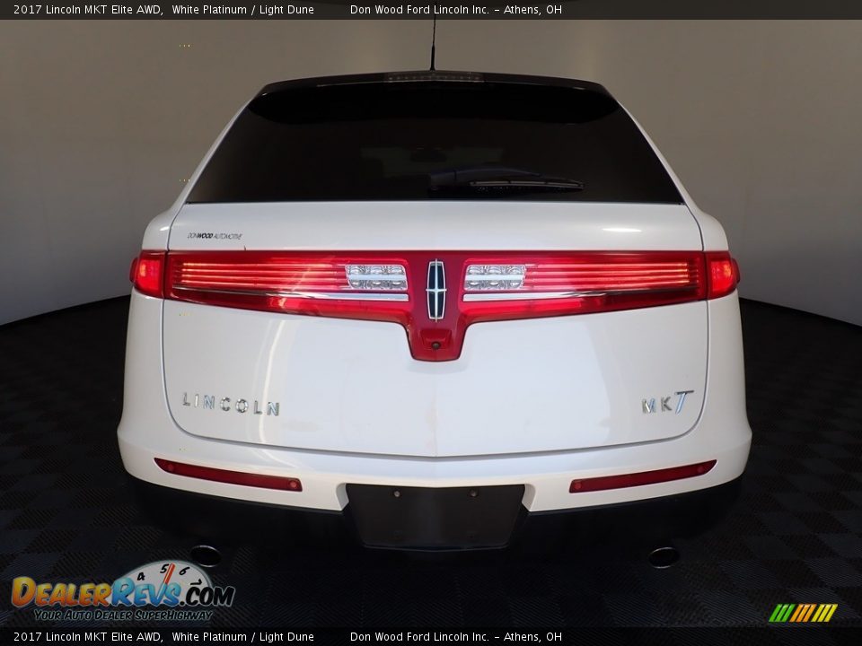 2017 Lincoln MKT Elite AWD White Platinum / Light Dune Photo #15