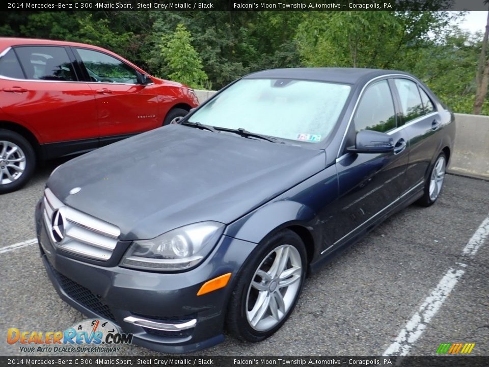 2014 Mercedes-Benz C 300 4Matic Sport Steel Grey Metallic / Black Photo #1