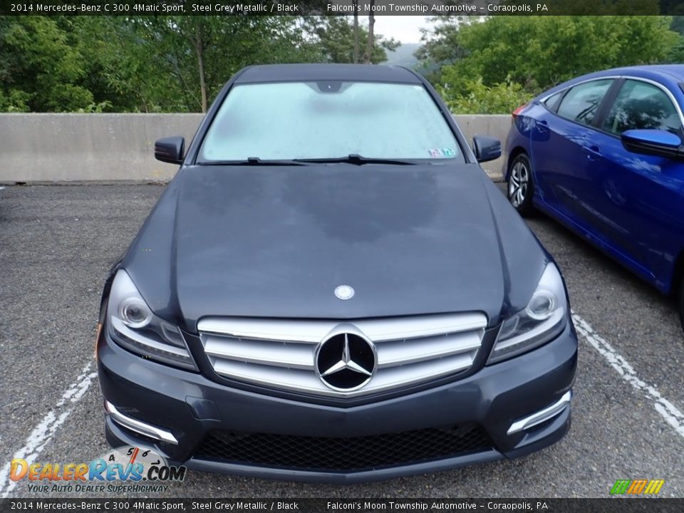 2014 Mercedes-Benz C 300 4Matic Sport Steel Grey Metallic / Black Photo #3