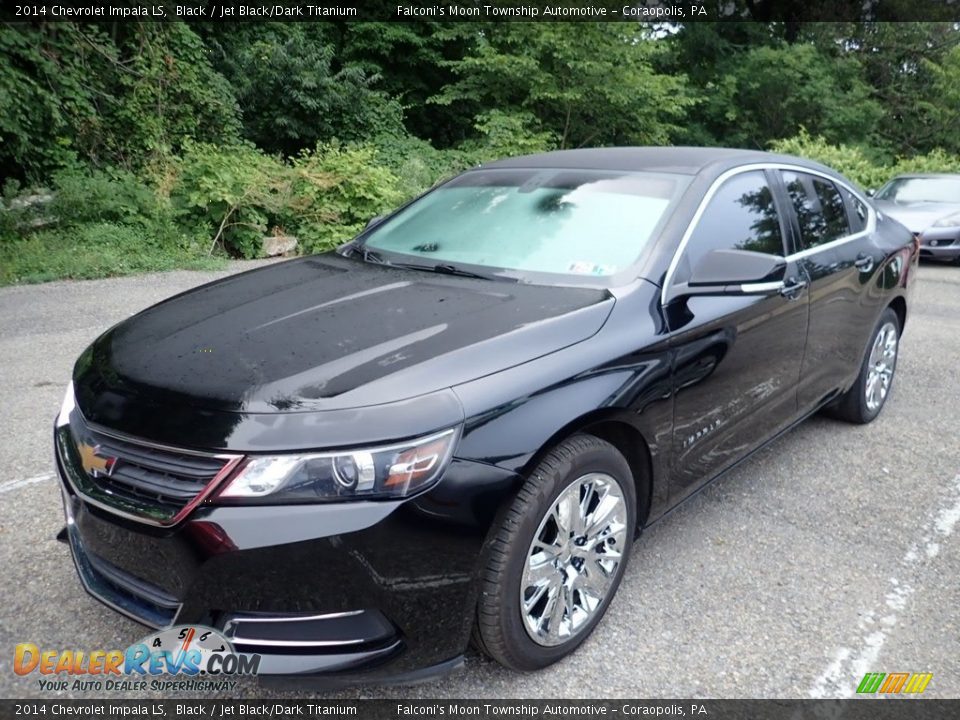 2014 Chevrolet Impala LS Black / Jet Black/Dark Titanium Photo #1