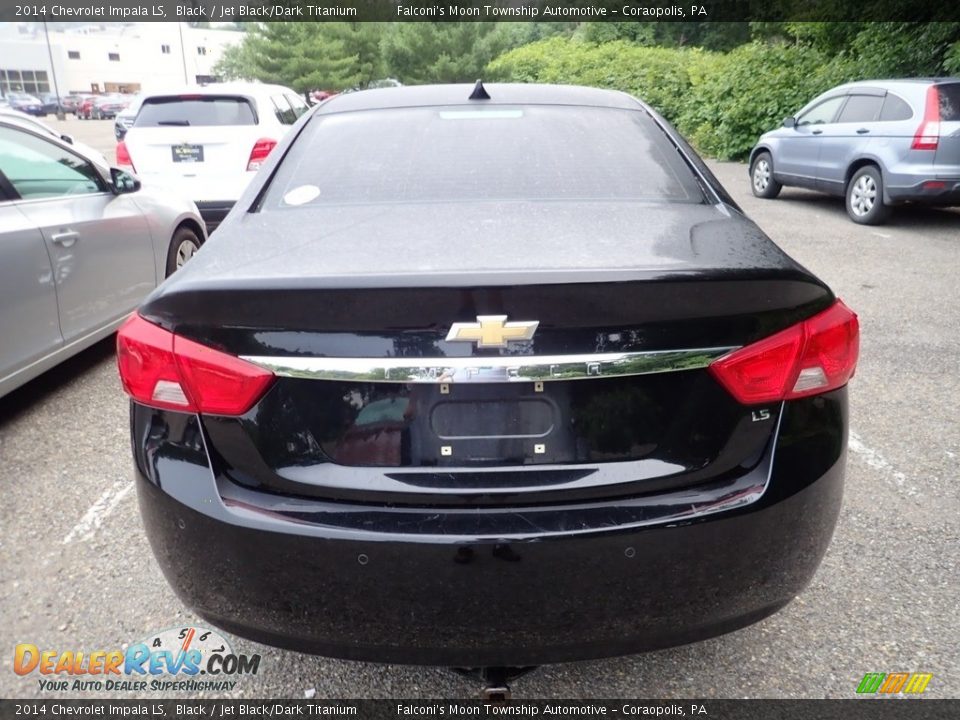2014 Chevrolet Impala LS Black / Jet Black/Dark Titanium Photo #3