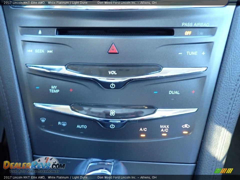 Controls of 2017 Lincoln MKT Elite AWD Photo #32