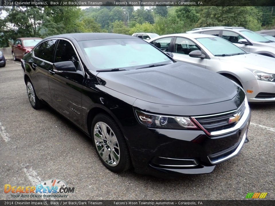 2014 Chevrolet Impala LS Black / Jet Black/Dark Titanium Photo #5