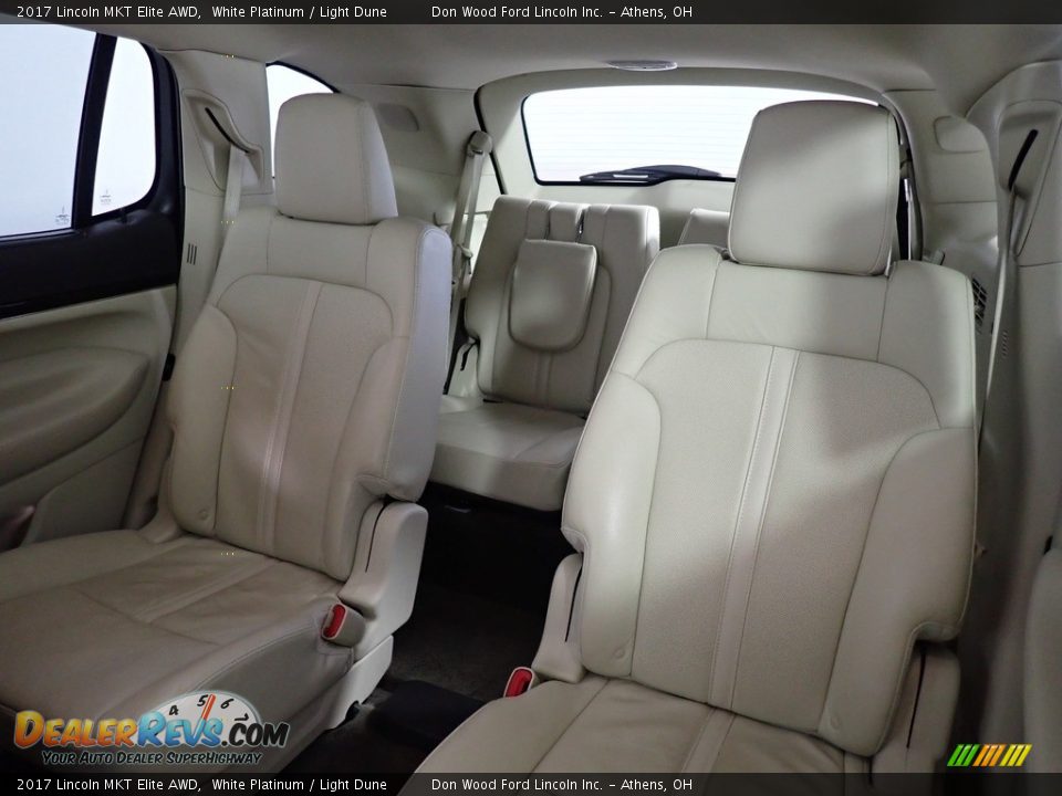 Rear Seat of 2017 Lincoln MKT Elite AWD Photo #35