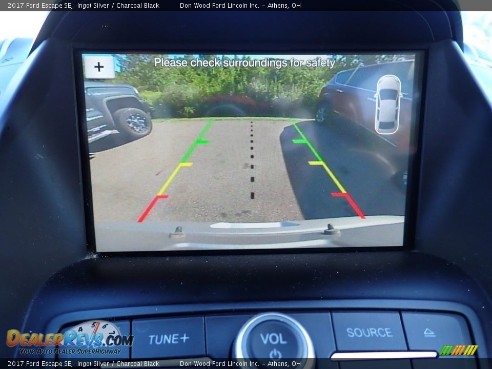 2017 Ford Escape SE Ingot Silver / Charcoal Black Photo #2