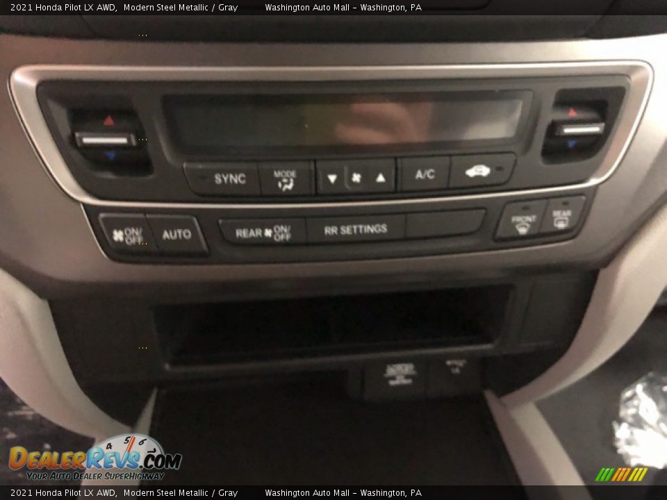 2021 Honda Pilot LX AWD Modern Steel Metallic / Gray Photo #11