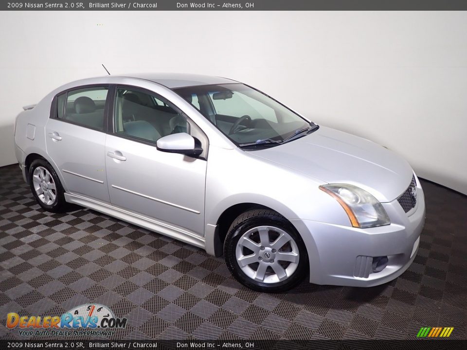 Brilliant Silver 2009 Nissan Sentra 2.0 SR Photo #2