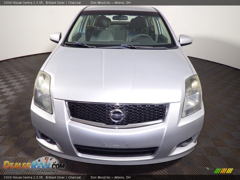 2009 Nissan Sentra 2.0 SR Brilliant Silver / Charcoal Photo #4