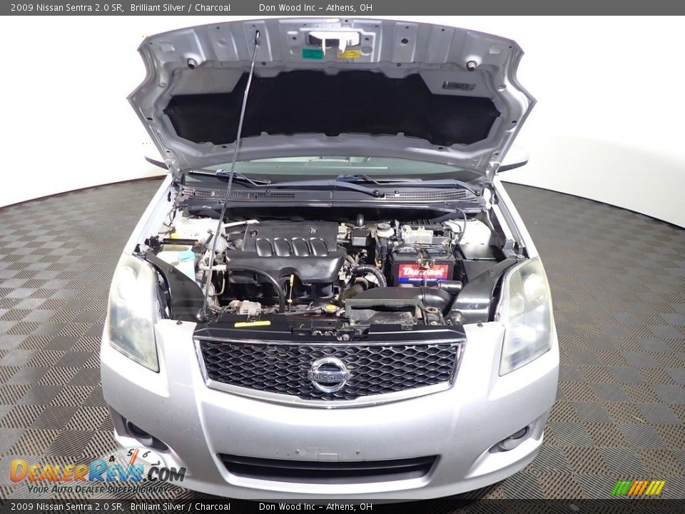 2009 Nissan Sentra 2.0 SR Brilliant Silver / Charcoal Photo #5