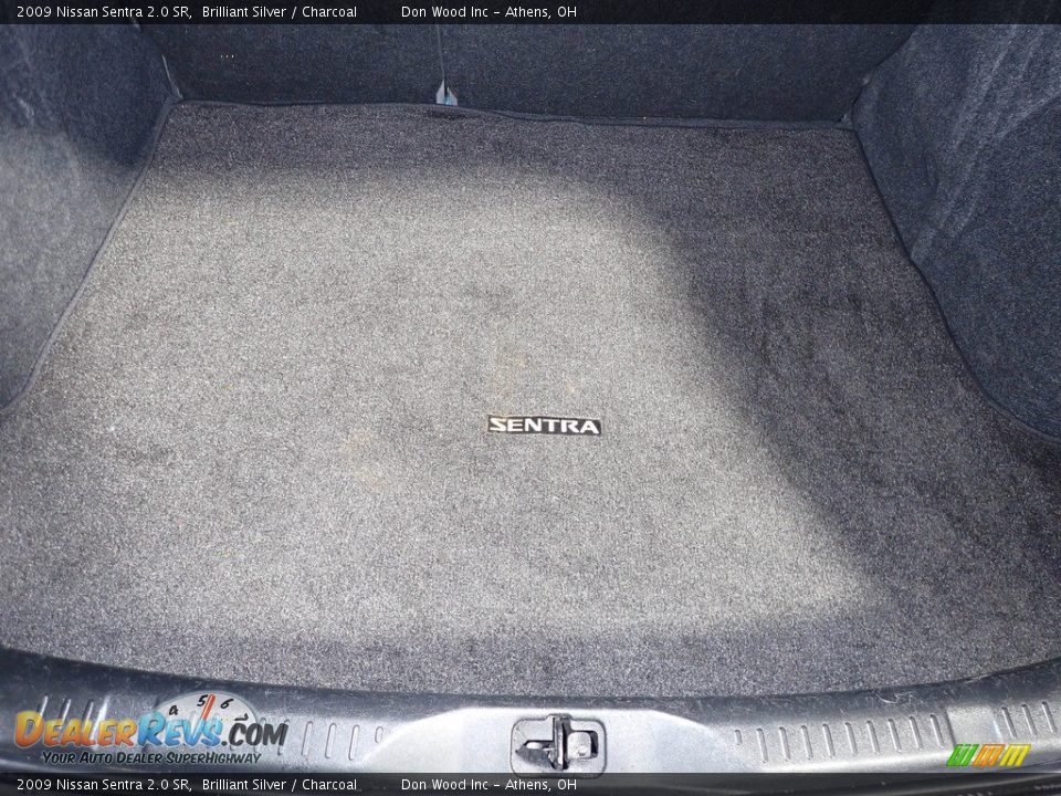 2009 Nissan Sentra 2.0 SR Brilliant Silver / Charcoal Photo #13